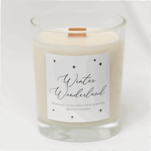 Winter Wonderland Karácsonyi Varázs illatú gyertya