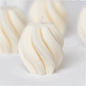 Csavart csillag gyertya