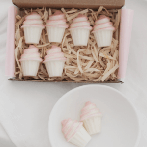 Cupcake illatviasz kis dobozos - édes selyem illatú