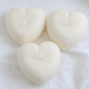 Nagy szív formagyertya